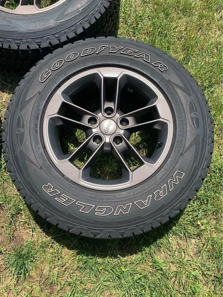 17 inch wheels from 2008 Wrangler on a 2012?  Forum