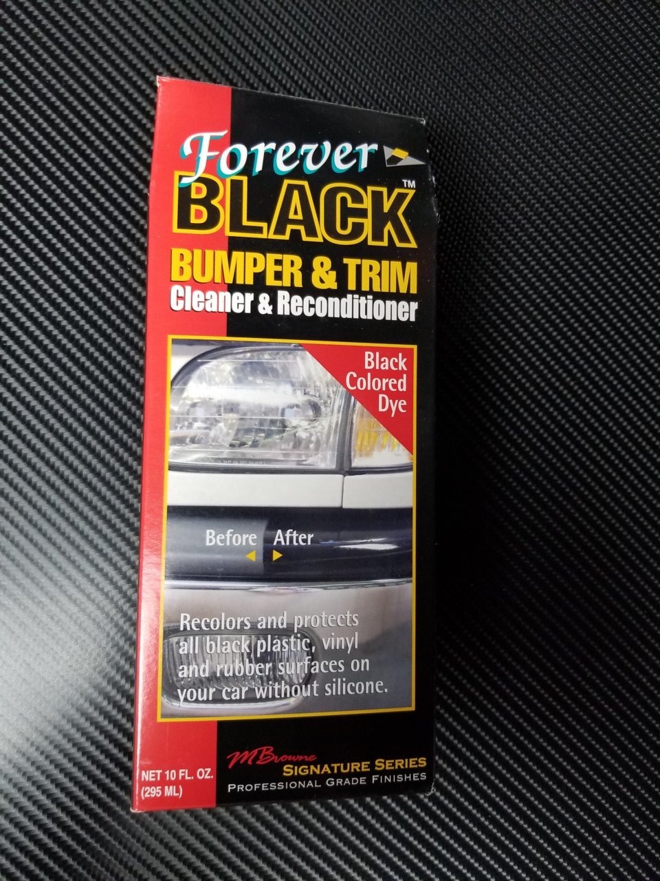 Forever BLACK Bumper & Trim cleaner and reconditioner 