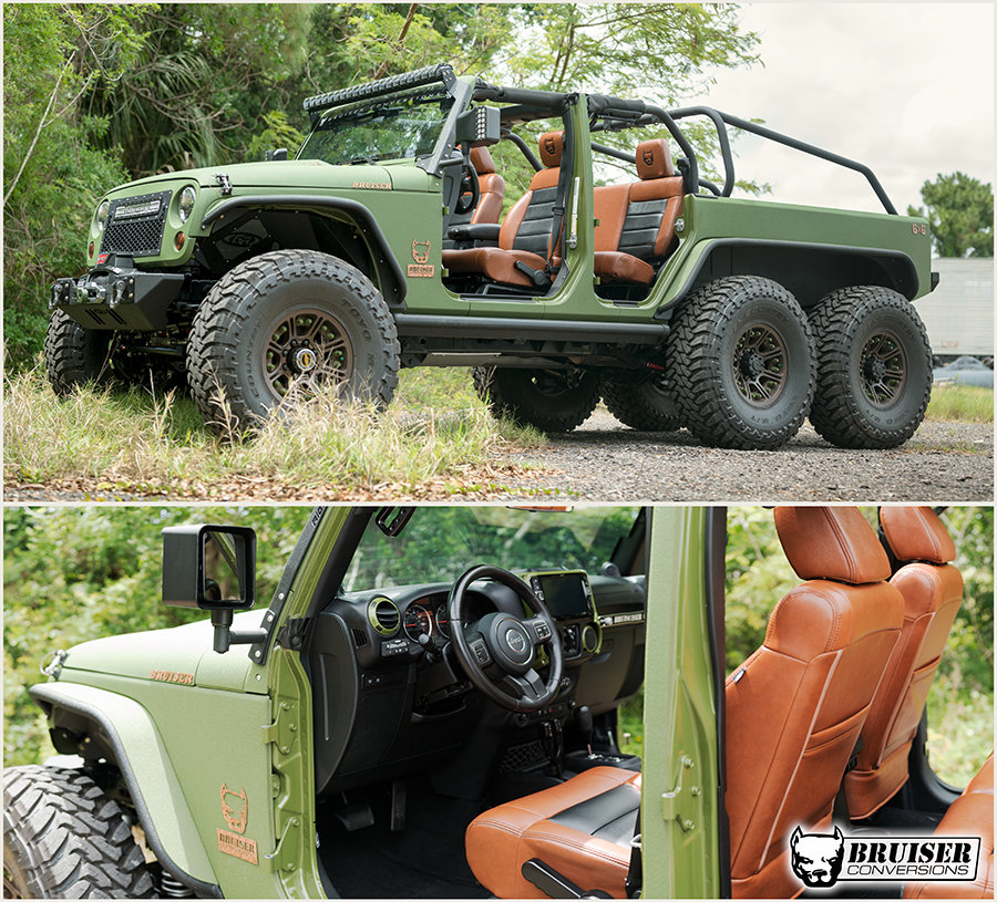 bruiser Conversions Jeep Wrangler 6x6 | Jeep Garage - Jeep Forum