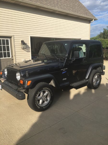 Biggest tires on a stock TJ?  Forum